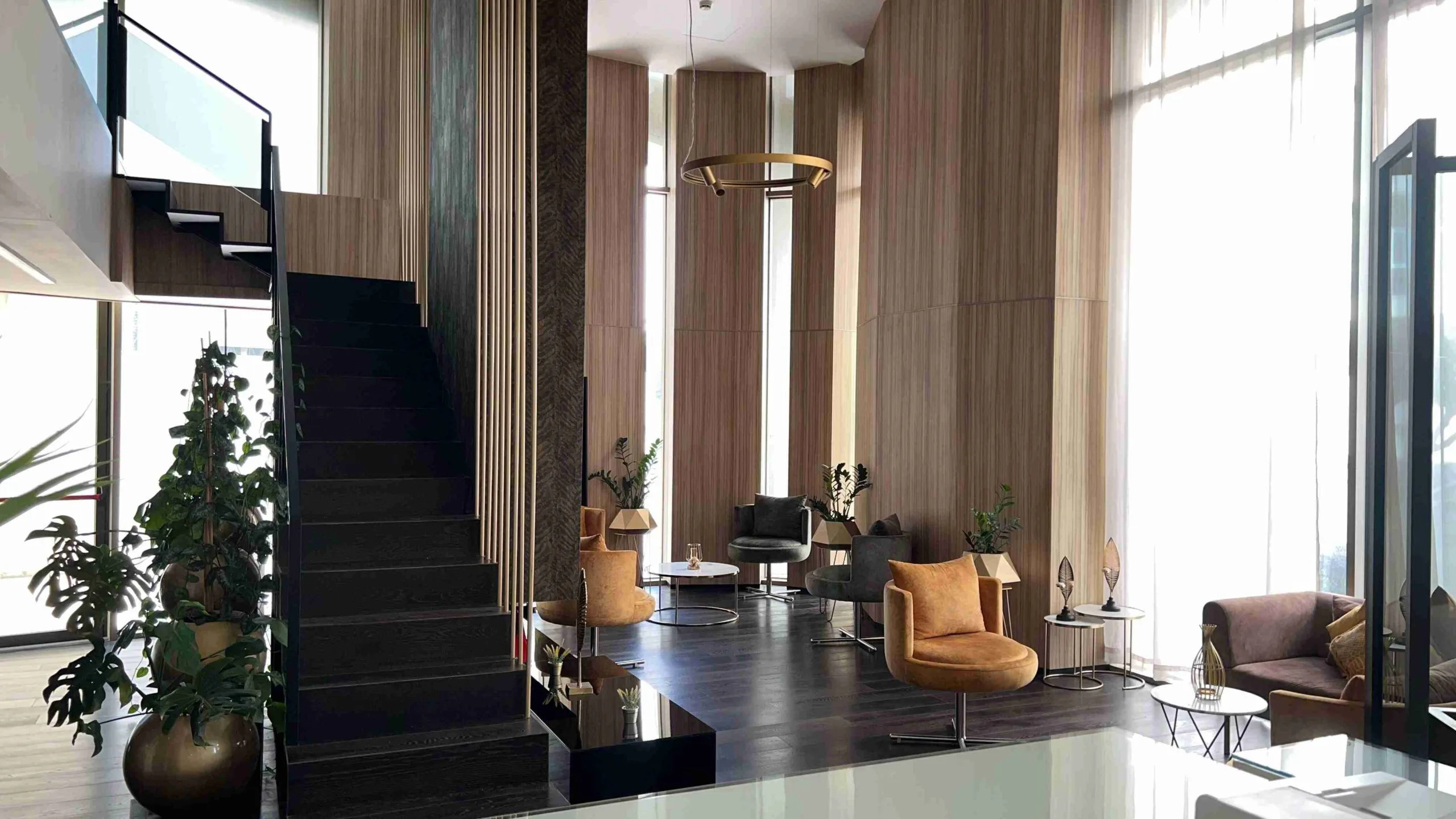 Reception area at EstheticaPlus dental clinic in Tangier