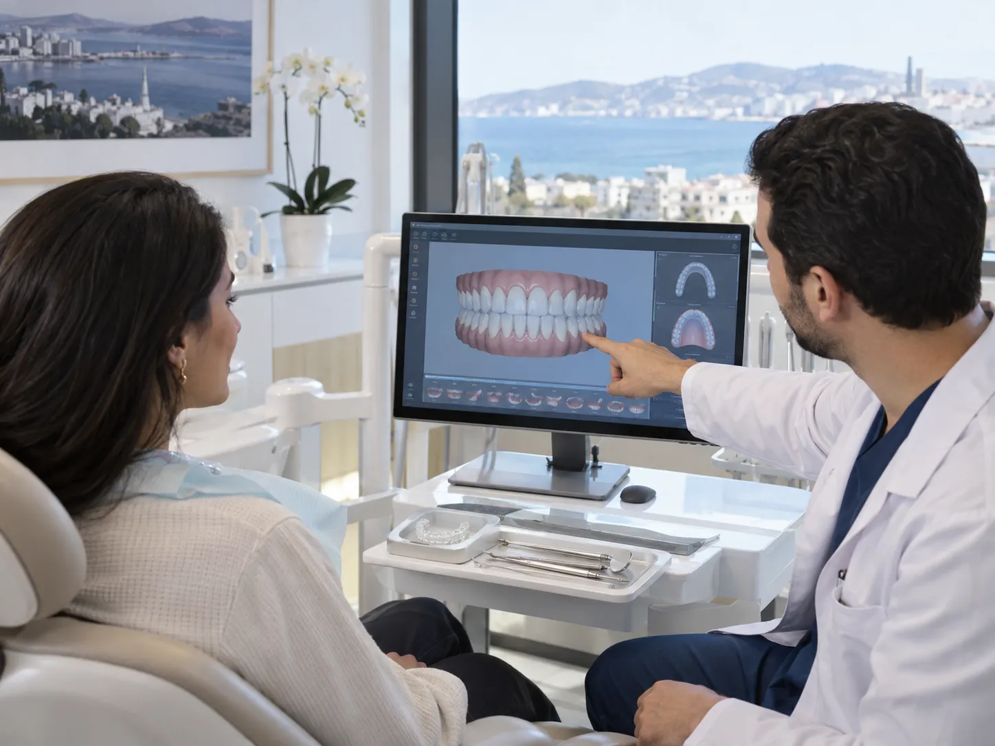 Consultation orthodontique adulte à Tanger avec orthodontiste