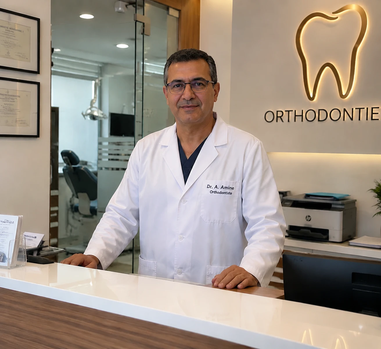 Dr Amine, orthodontiste EstheticaPlus à Tanger